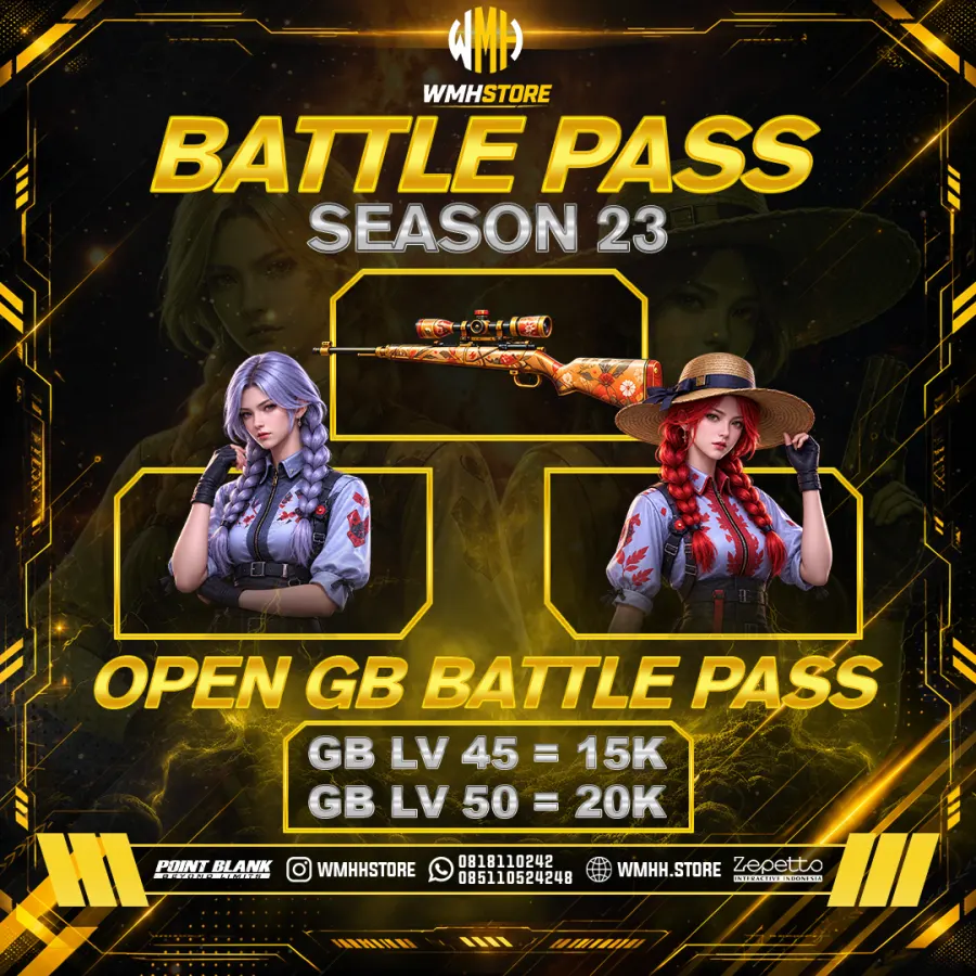 GB BATTLE PAS LEVEL 45